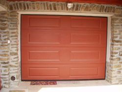Sekční garážová vrata Olymps Door. Vrata, brány, pohony, zapojení.